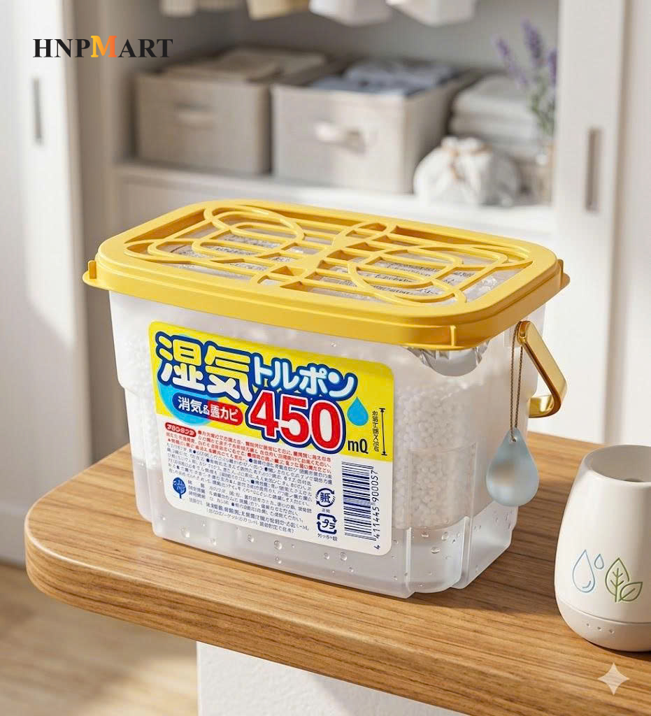 Hộp hút ẩm Kokubo 450ml Nhật Bản - Ảnh 4