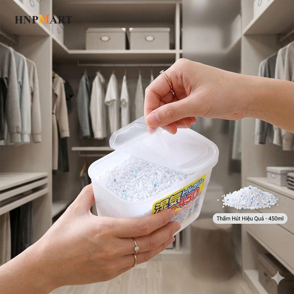 Hộp hút ẩm Kokubo 450ml Nhật Bản - Ảnh 5