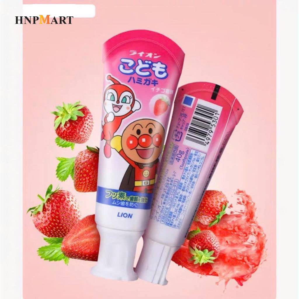 Kem Đánh Răng Lion Cho Bé 40g - Ảnh 6