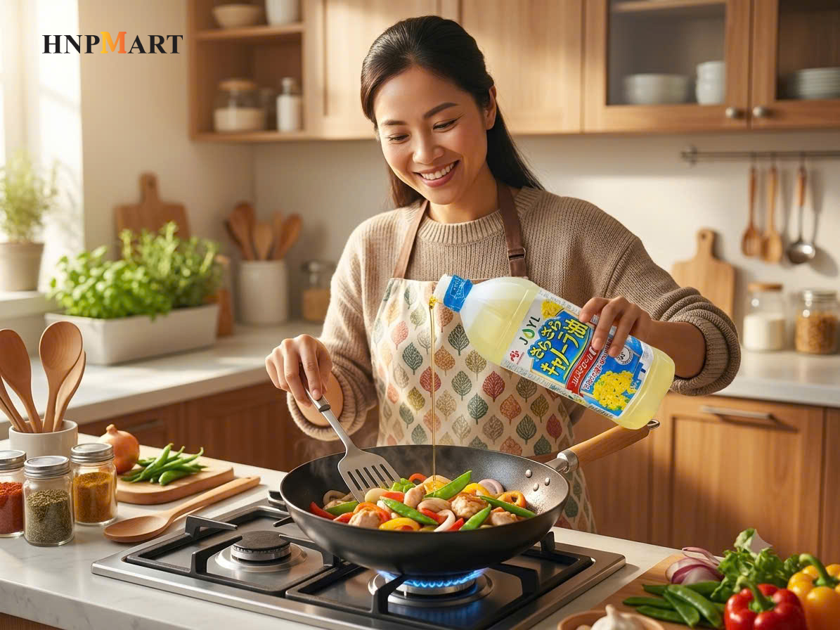Dầu Ăn Hạt Cải Ajinomoto 1 Lít - Ảnh 6