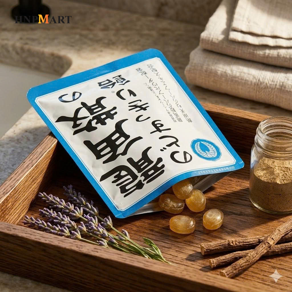 Kẹo Ngậm Giảm Ho Đau Rát Họng Ryukakusan 88gr - Ảnh 4