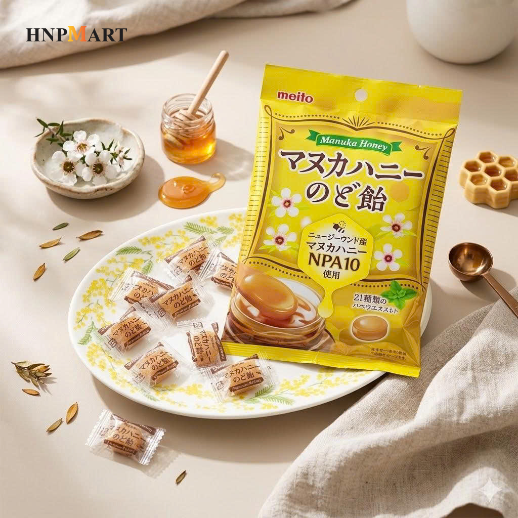Kẹo Ngậm Mật Ong Meito 51g - Ảnh 5
