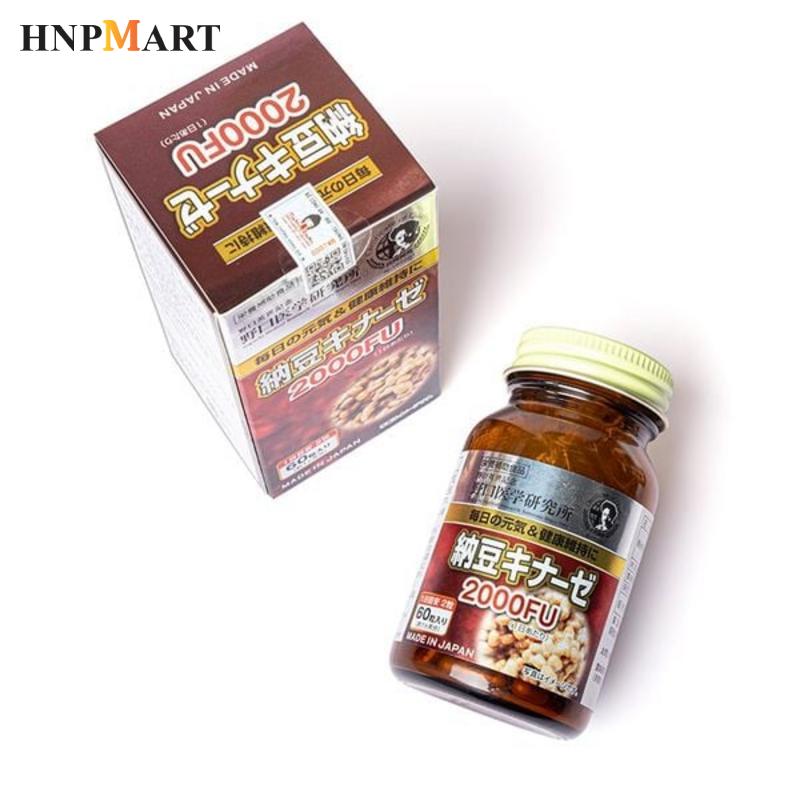 TPBVSK Hỗ Trợ Ngăn Ngừa Đột Quỵ Natto Kinase 2000FU Noguchi 60 viên - Ảnh 4