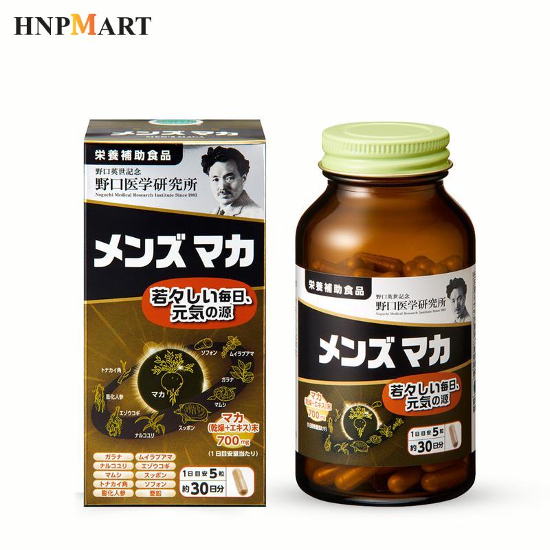 TPBVSK Tăng Cường Sinh Lý Nam Bổ Sung Testosterol Tự Nhiên Men’s Maca Noguchi 150 viên - Ảnh 3