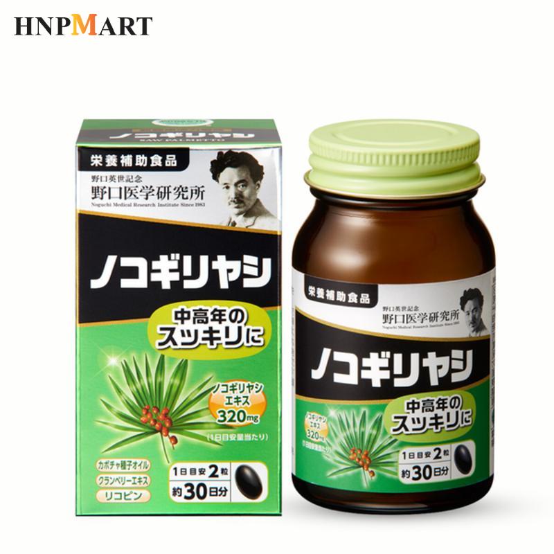 TPBVSK Viên Uống Saw Palmetto Hỗ Trợ Điều Trị Tiền Liệt Tuyến & Tiểu Đêm Noguchi 60 Viên