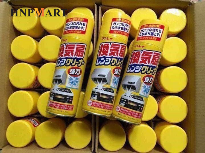 Xịt Khử Mảng Bám, Dầu Mỡ Rinrei 330ml - Ảnh 2