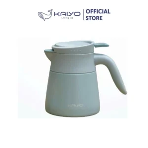 Bình Giữ Nhiệt 2 Lớp Có Lõi Lọc Trà Inox Kaiyo Màu Xanh 500ml
