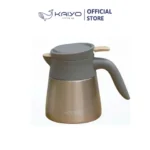 Bình Giữ Nhiệt 2 Lớp Có Lõi Lọc Trà Inox Kaiyo Màu Vàng 500ml