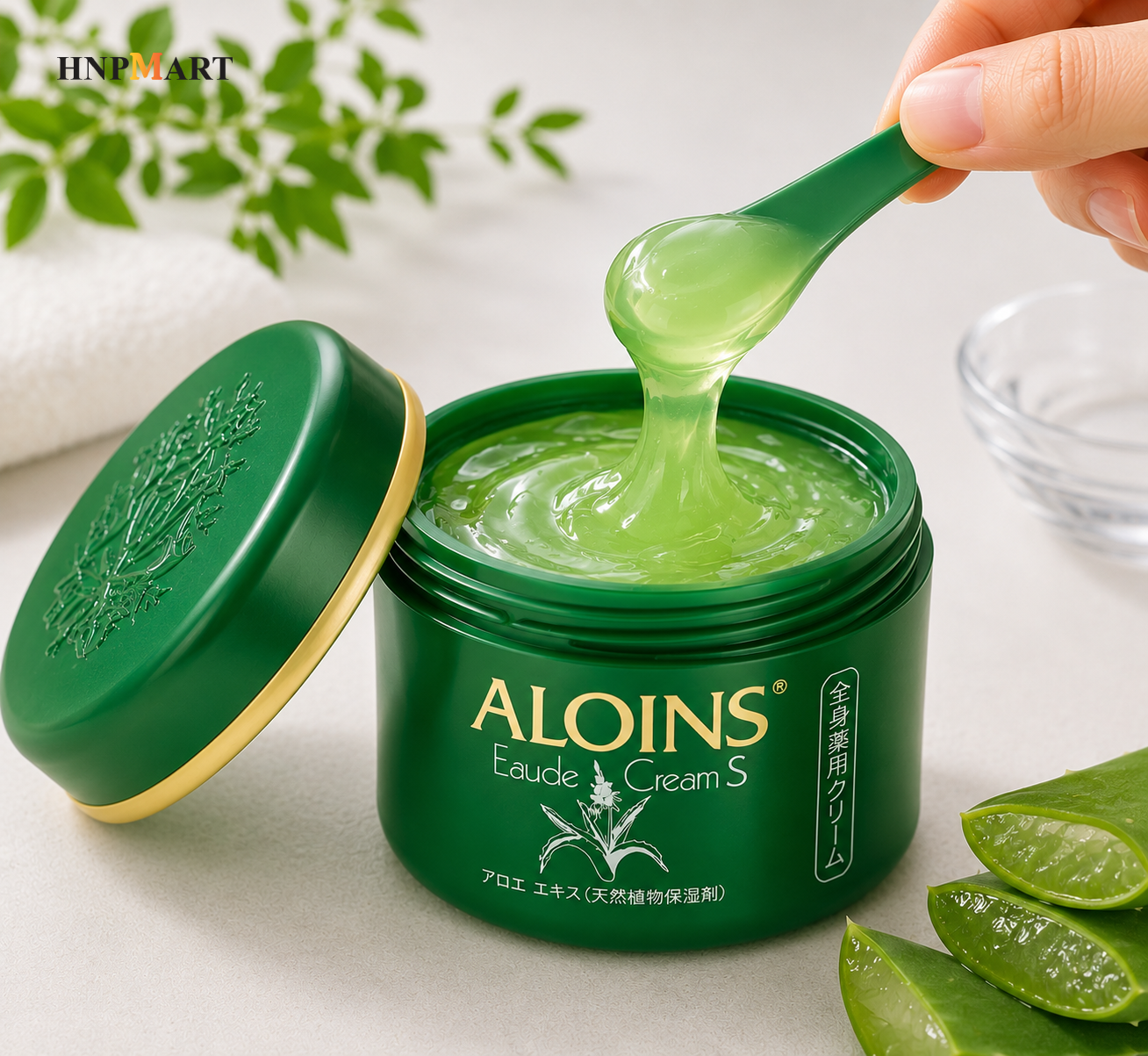 Kem dưỡng da toàn thân Aloins Cream 185g - Ảnh 2