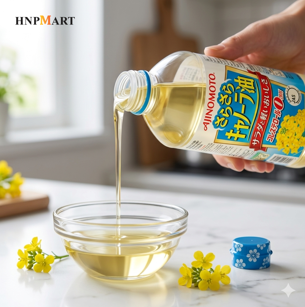 Dầu Ăn Hạt Cải Ajinomoto 1 Lít - Ảnh 2