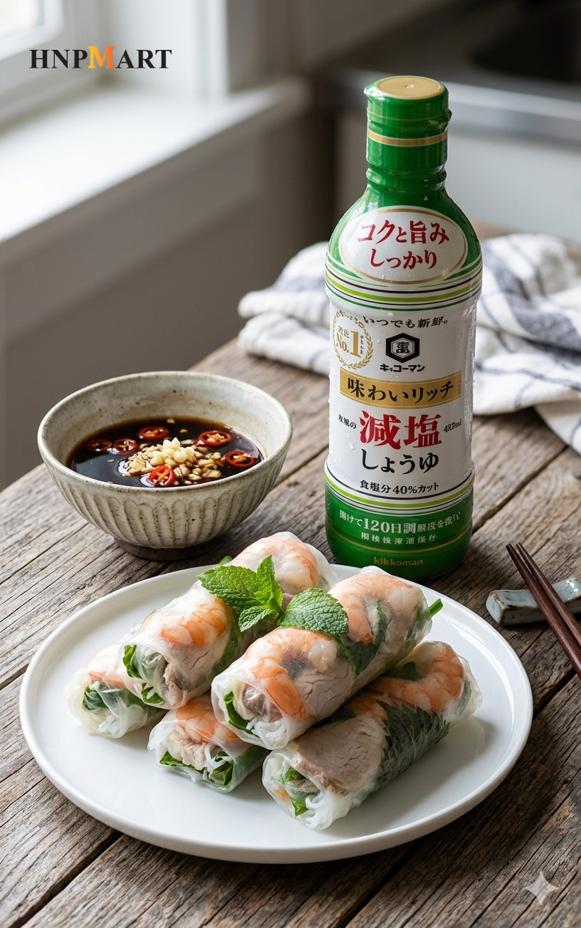 NướC Tương Đậu Nành Kikkoman 450ml - Ảnh 4
