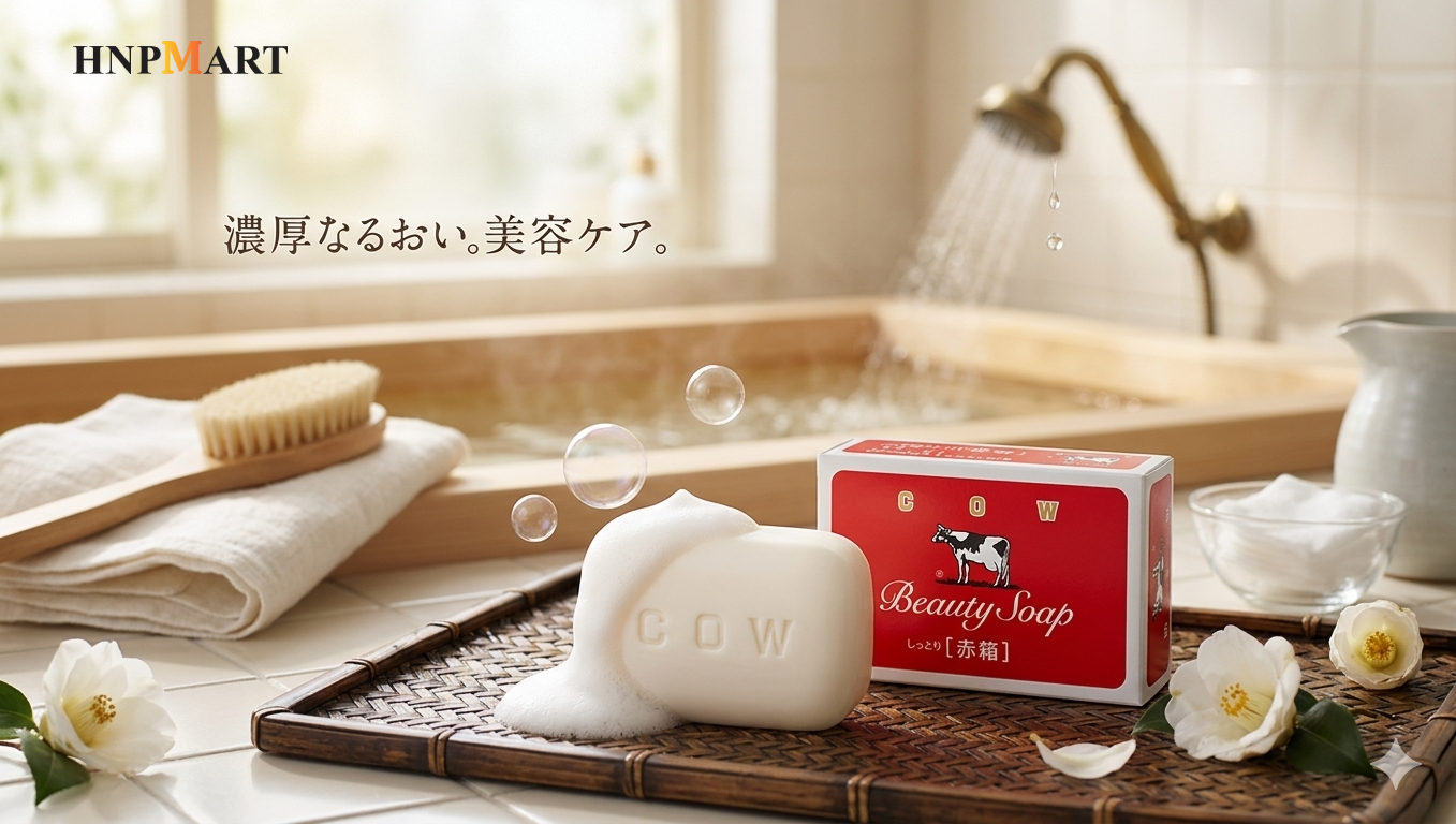 XÀ PHÒNG TẮM COW BEAUTY SOAP 100g - Ảnh 2