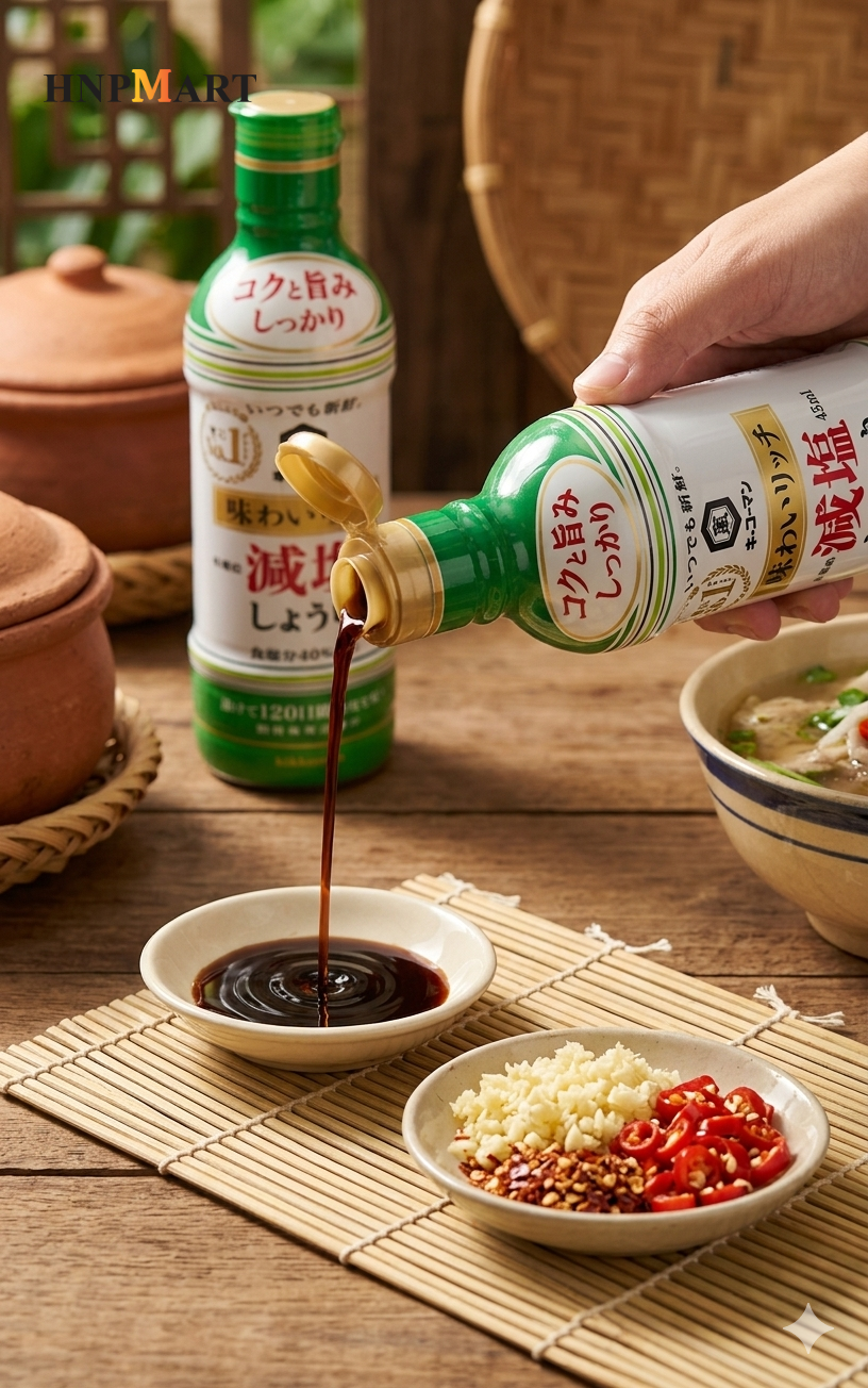 NướC Tương Đậu Nành Kikkoman 450ml - Ảnh 3
