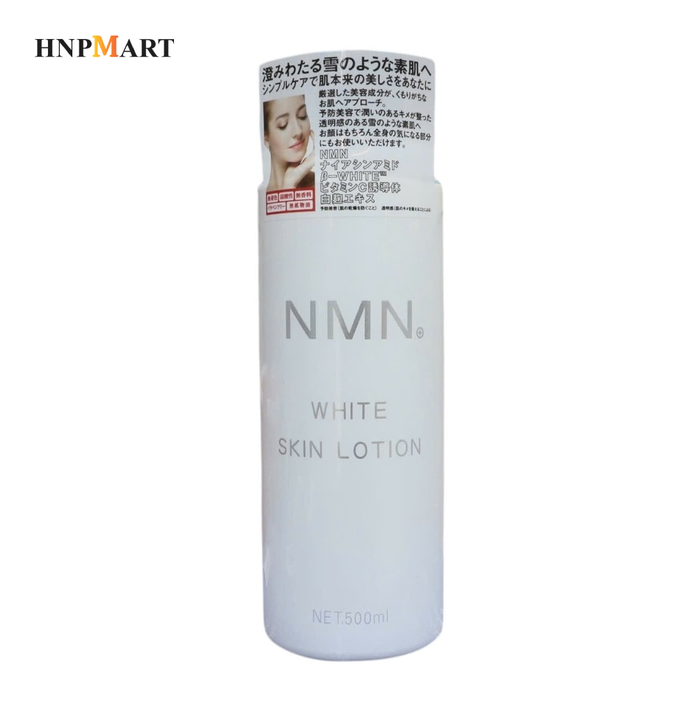 Nước Hoa Hồng NMN White Skin Lotion, Dưỡng Trắng Da, Chống Lão Hoá 500ml