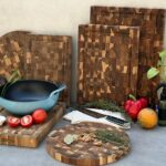Thớt Thái Kaiyo Gỗ Teak Premium Hình Tròn TDC01 (30x2.5cm)