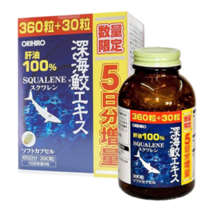 Sụn vi cá mập Orihiro Squalene 390 viên Nhật Bản