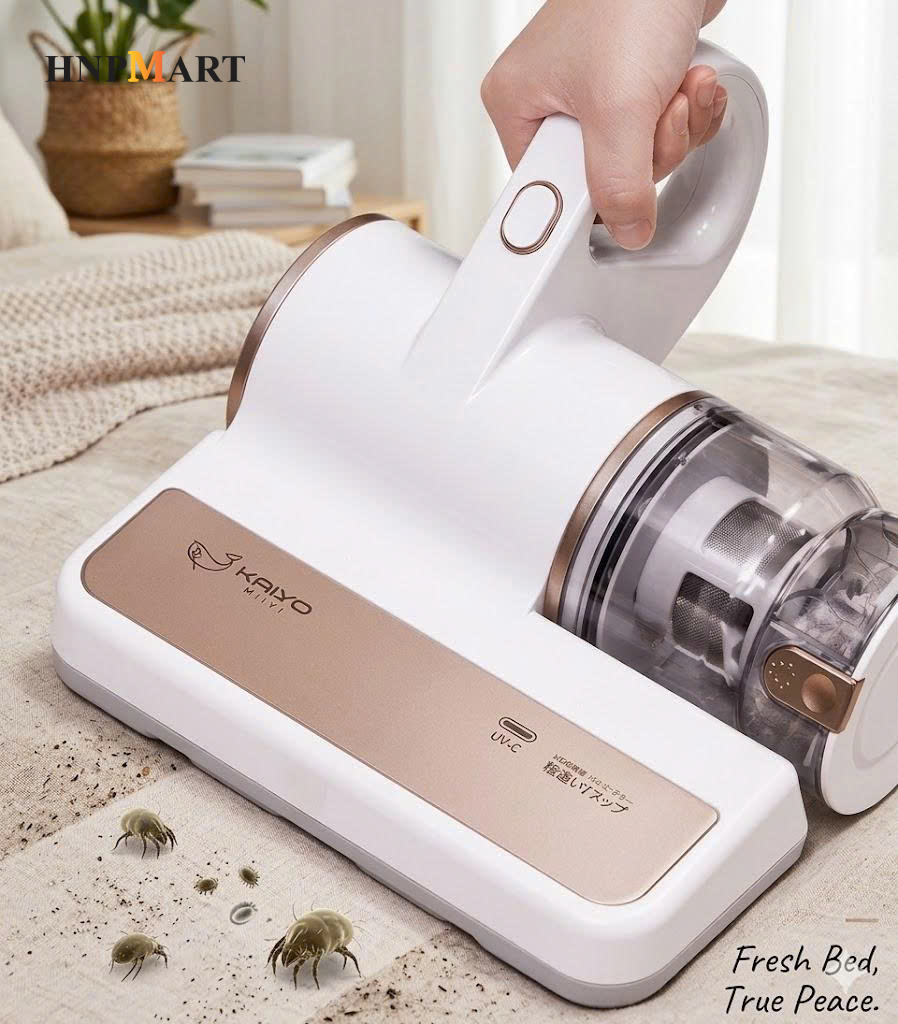 Máy Hút Bụi Giường Đệm & Vệ Sinh Giường Nệm Cầm Tay Kaiyo - Ảnh 6