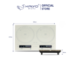 Bếp từ đôi lõi đồng Kaiyo,  model KIH-407