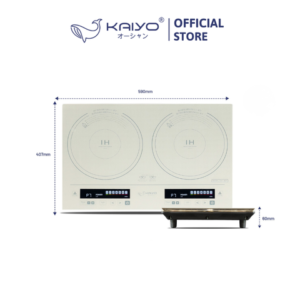 Bếp từ đôi lõi đồng Kaiyo,  model KIH-407