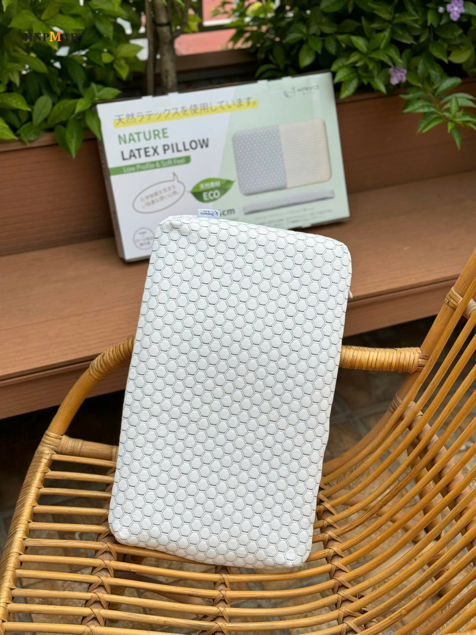 Gối Cao Su Tự Nhiên Kaiyo Dáng Thấp 5Cm - Ảnh 3