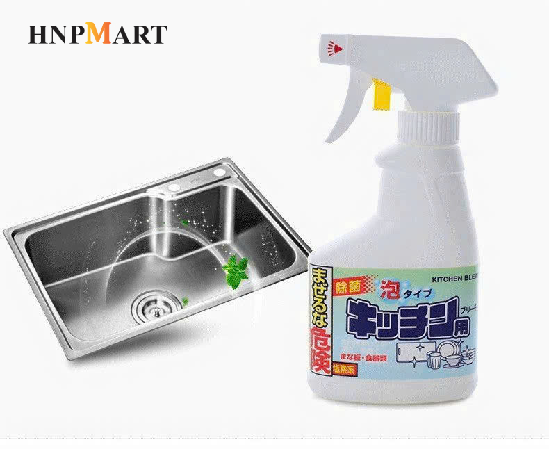 Chai Xịt Tẩy Rửa Đồ Dùng Nhà Bếp Rocket 300ml - Ảnh 2