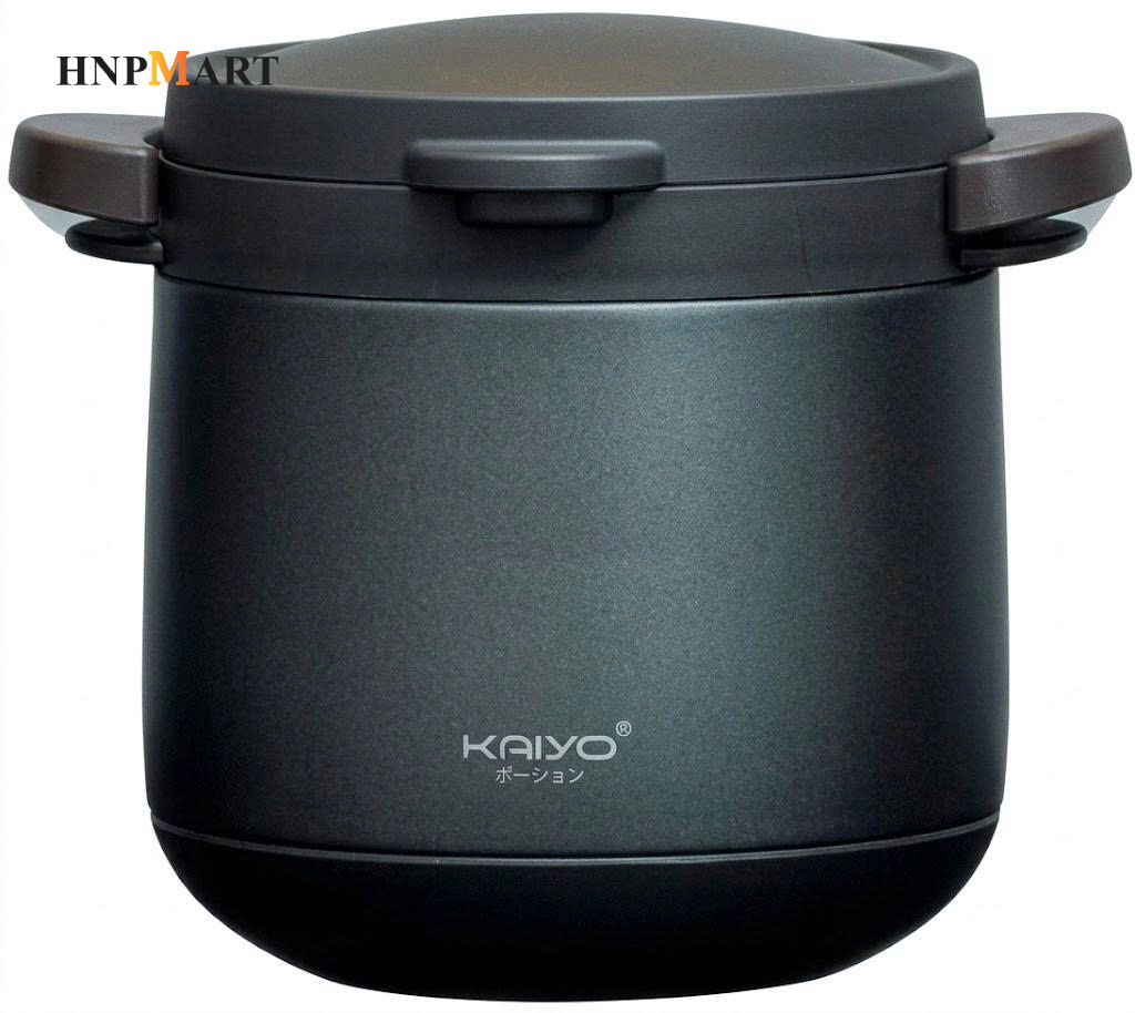 Nồi Ủ Chân Không Kaiyo 2 Tay Cầm Màu Ghi 3 Lít - Ảnh 4