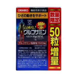 Viên uống bổ xương khớp Glucosamine Orihiro Nhật Bản 950 viên