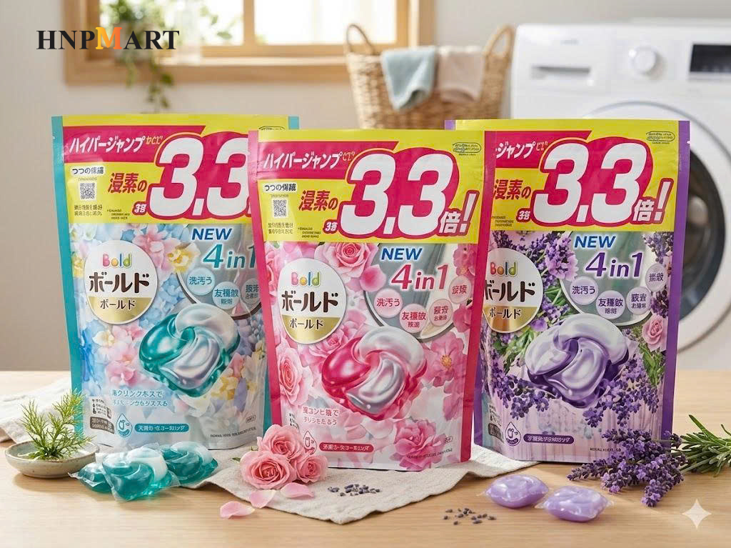 Viên Giặt 4in1 Gelball 36 Viên - Ảnh 5