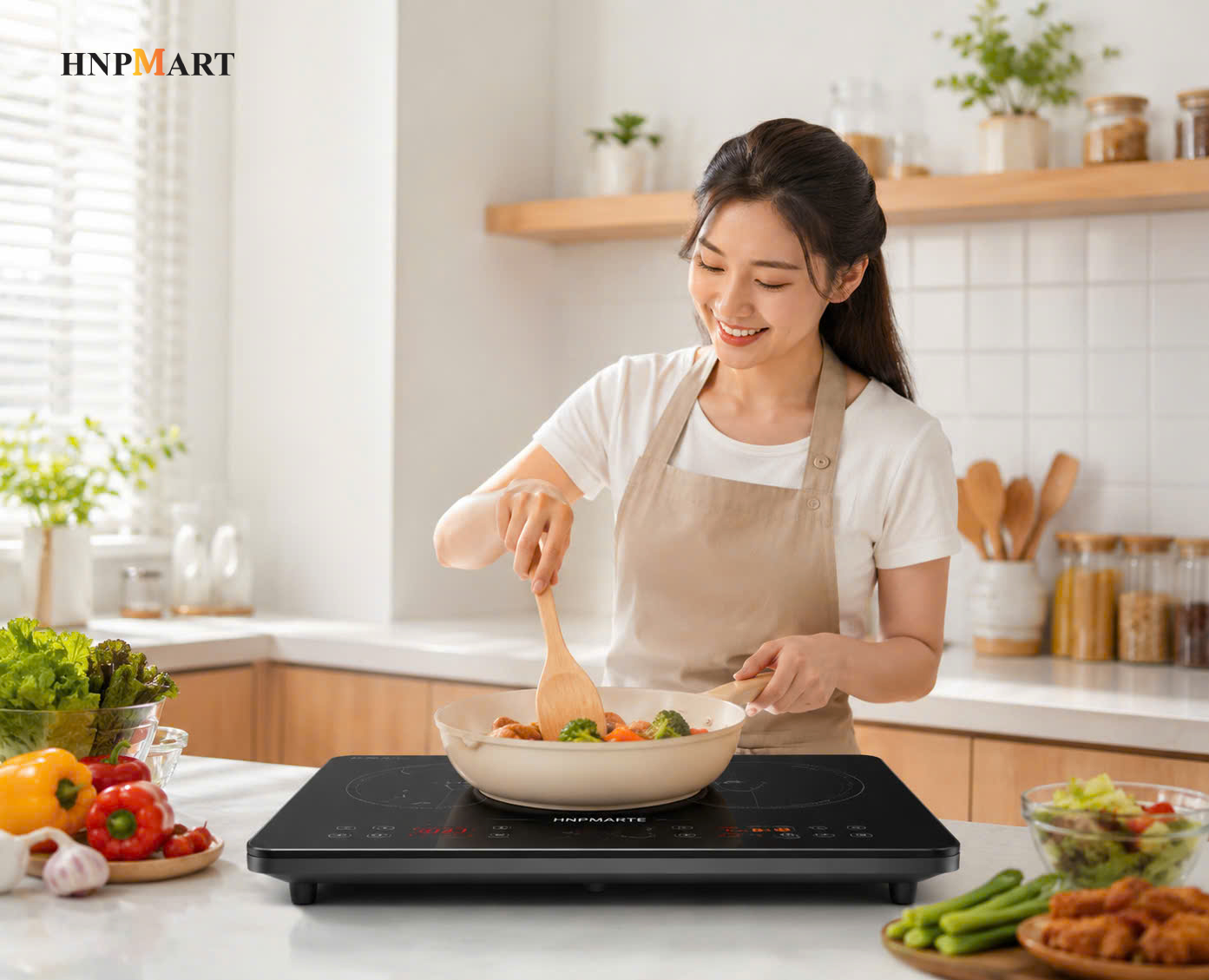 Bếp từ đôi lõi đồng Kaiyo, model KIH-407 - Ảnh 4