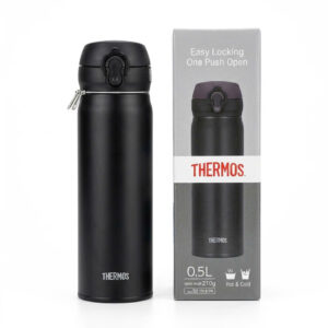 Bình Giữ Nhiệt Thermos 0.5L (Nóng&Lạnh) Màu Đen