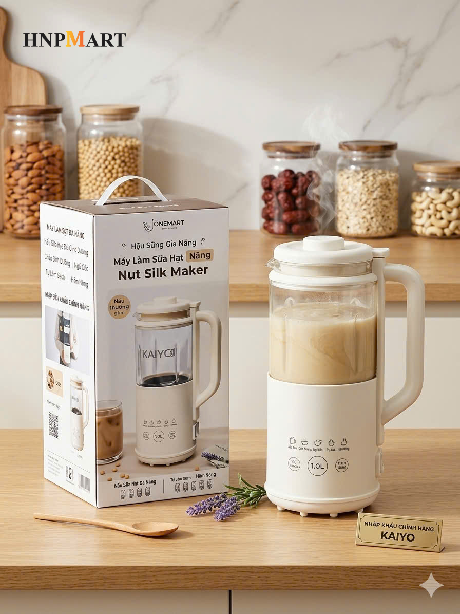 Máy Làm Sữa Hạt Đa Năng Kaiyo 1L - Ảnh 3