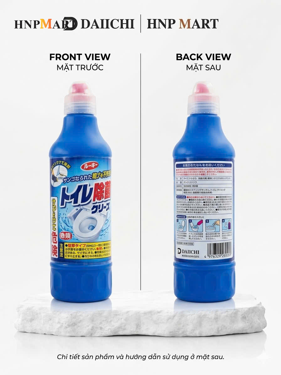 Nước tẩy toilet Daiichi 500ml - Ảnh 4