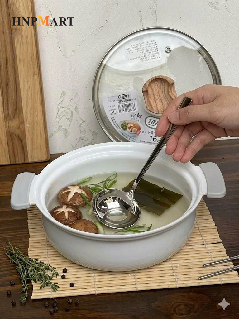 Nồi Lẩu Mini Nhôm Đúc Chống Dính Coronto Kakusee (18Cm, Màu Ghi Đá) - Ảnh 4