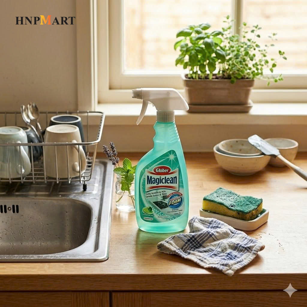 Nước Lau Bếp Magiclean 500ML - Ảnh 4