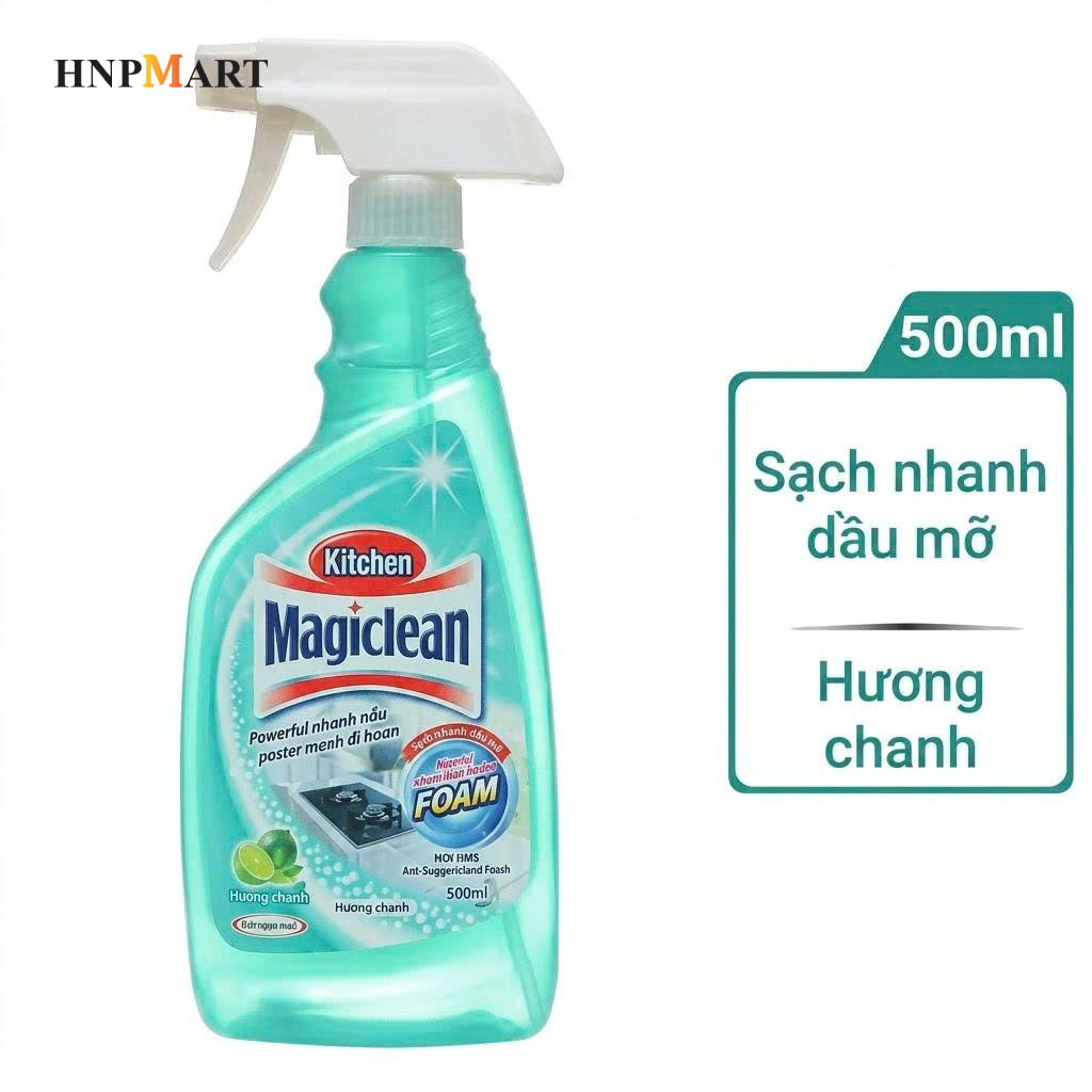 Nước Lau Bếp Magiclean 500ML - Ảnh 5