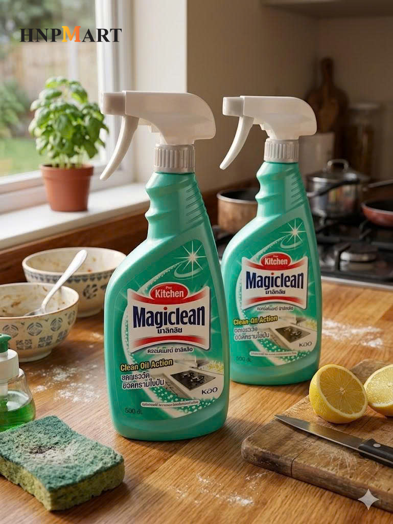 Nước Lau Bếp Magiclean 500ML - Ảnh 6