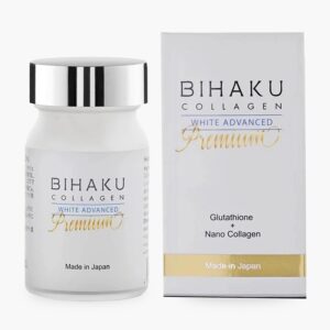 Viên uống Bihaku Collagen Nhật Bản 30 viên, chống Oxi hóa, cải thiện nếp nhăn, da sáng khỏe