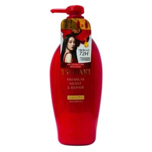 Dầu Gội Tsubaki Premium Phục Hồi & Cấp Ẩm Tóc 450ml (Đỏ)
