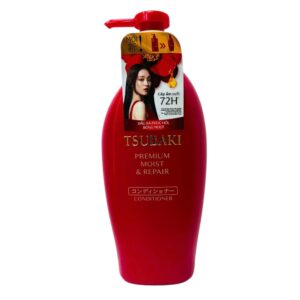 Dầu Xả Tsubaki Premium Phục Hồi & Cấp Ẩm Tóc 490ml (Đỏ)