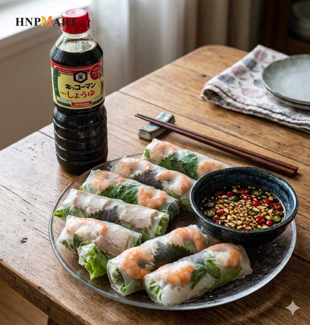 Nước Tương Đậu Nành Kikkoman 1L Nắp Đỏ - Ảnh 3