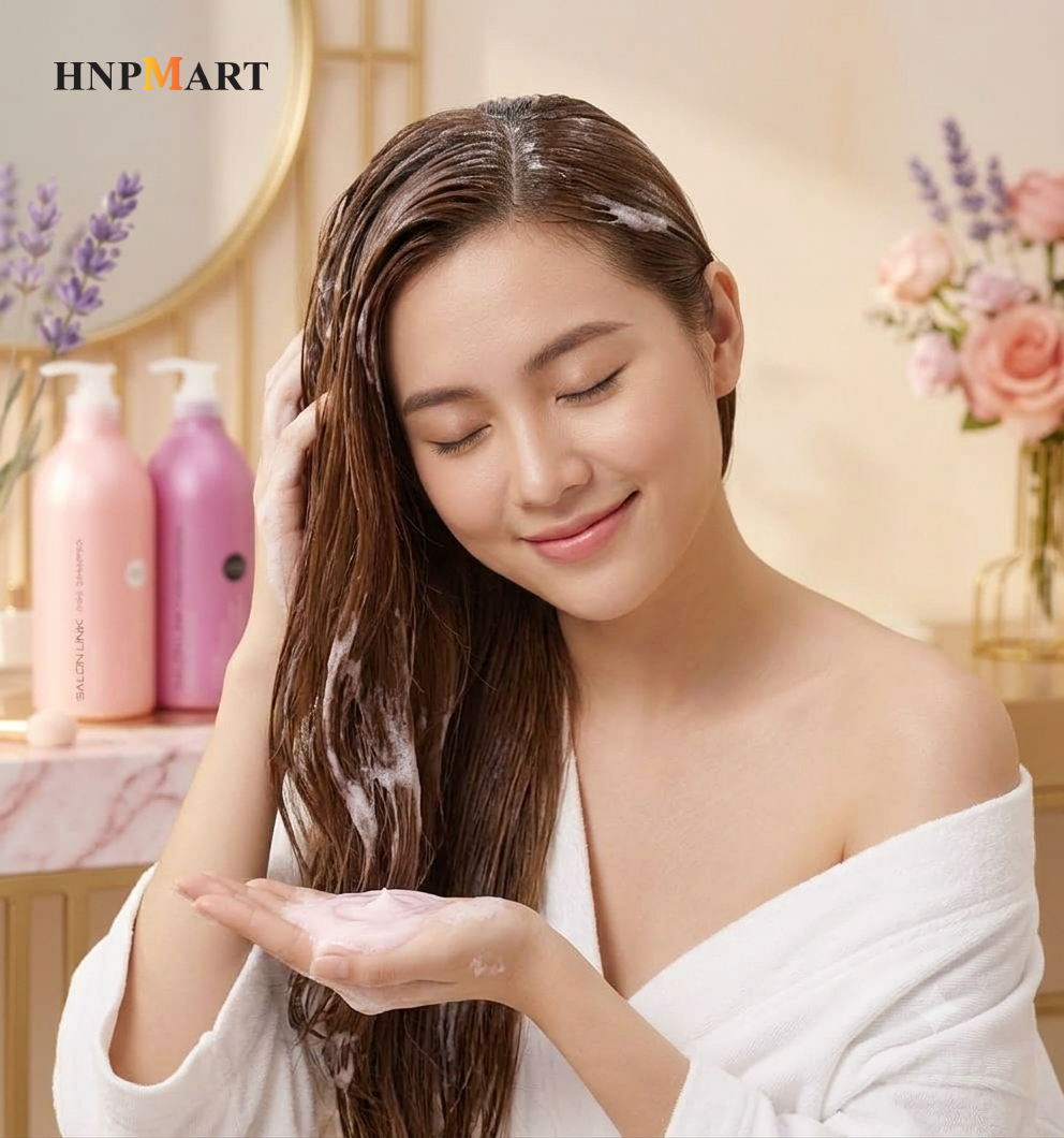 Bộ dầu gội xả Salon Link Extra 1000ml - Ảnh 4