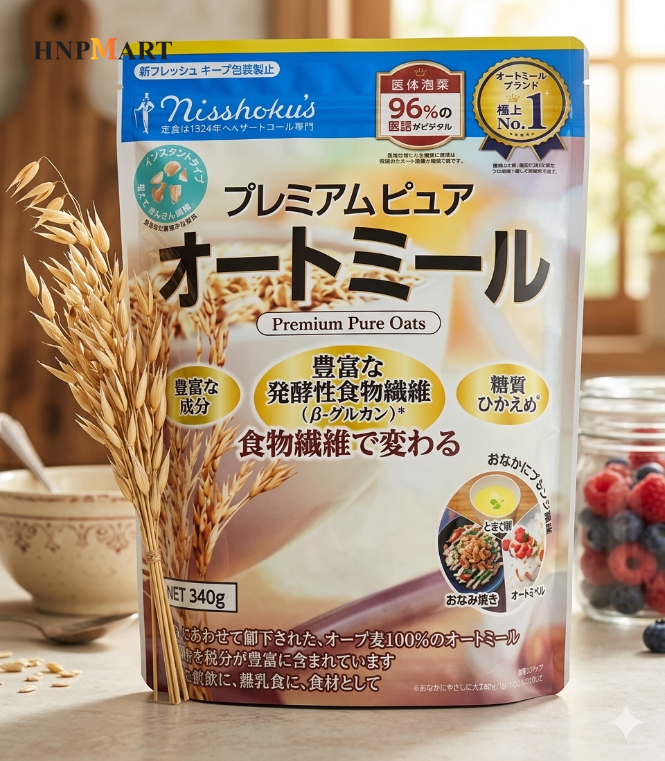 Yến Mạch Premium Pure Oats 340g
