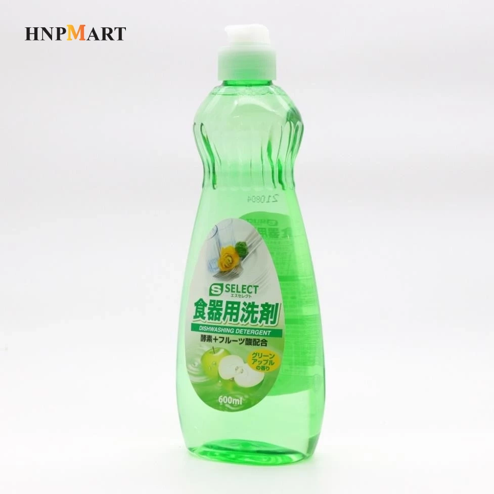 Nước Rửa Chén S Select Hương Táo (600ml)