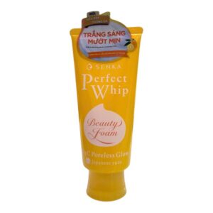 Sữa Rửa Mặt Trắng Sáng Da VitC Senka Perfect Whip 100g(Vàng)