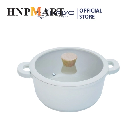 Nồi Nhôm Đúc Đáy Từ Nguyên Khối Elegant Kaiyo 24cm