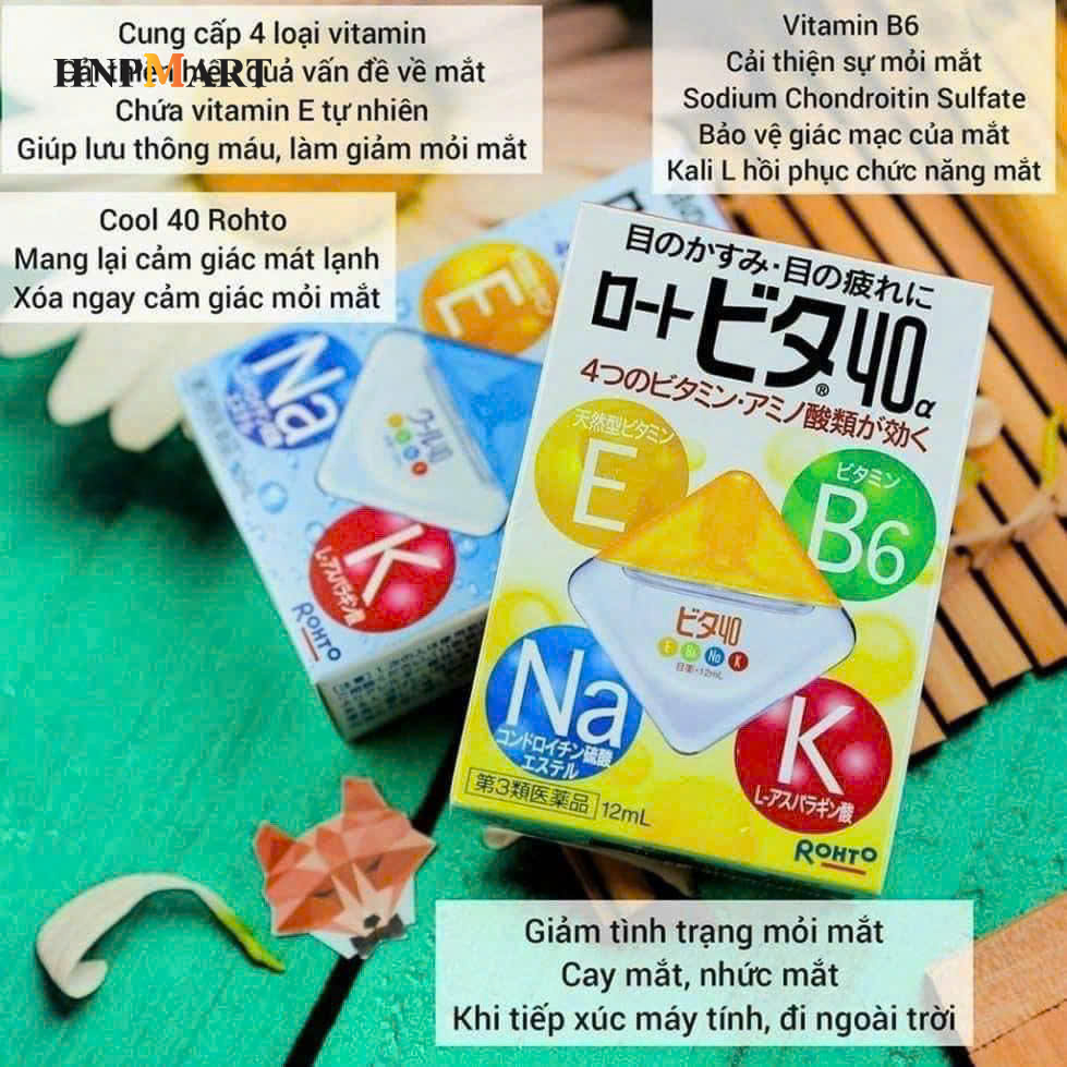 Nhỏ mắt ROHTO Nhật 12ml - Ảnh 4