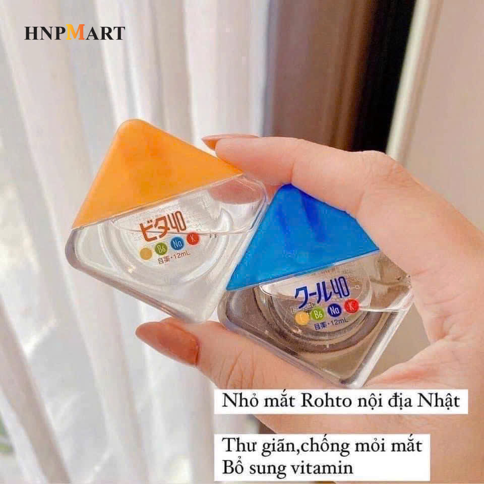 Nhỏ mắt ROHTO Nhật 12ml - Ảnh 5