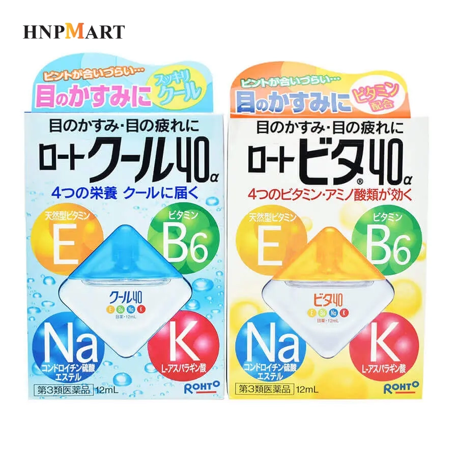 Nhỏ mắt ROHTO Nhật 12ml