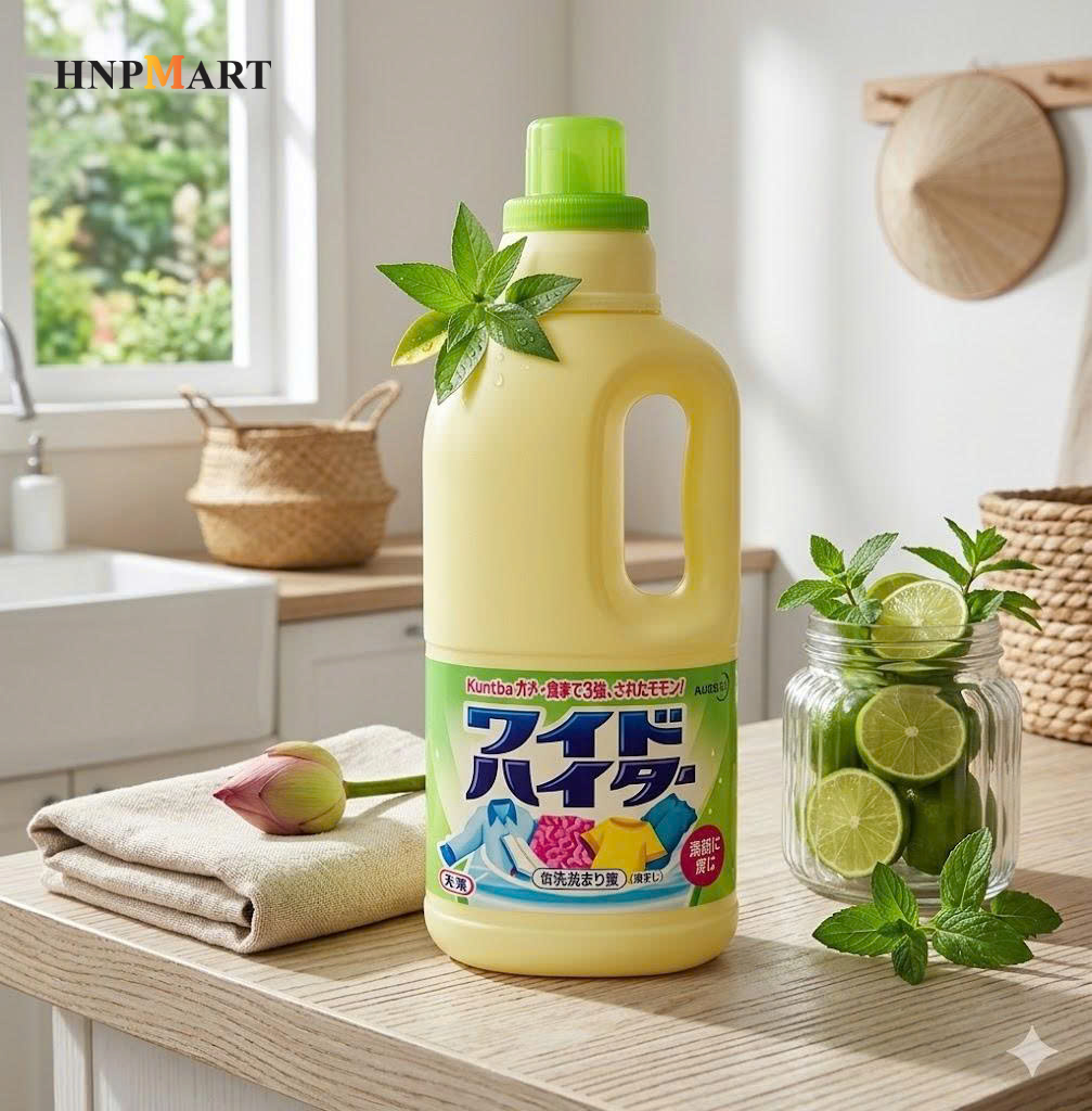 NướC Tẩy Quần Áo Màu Kao 1000ml - Ảnh 4