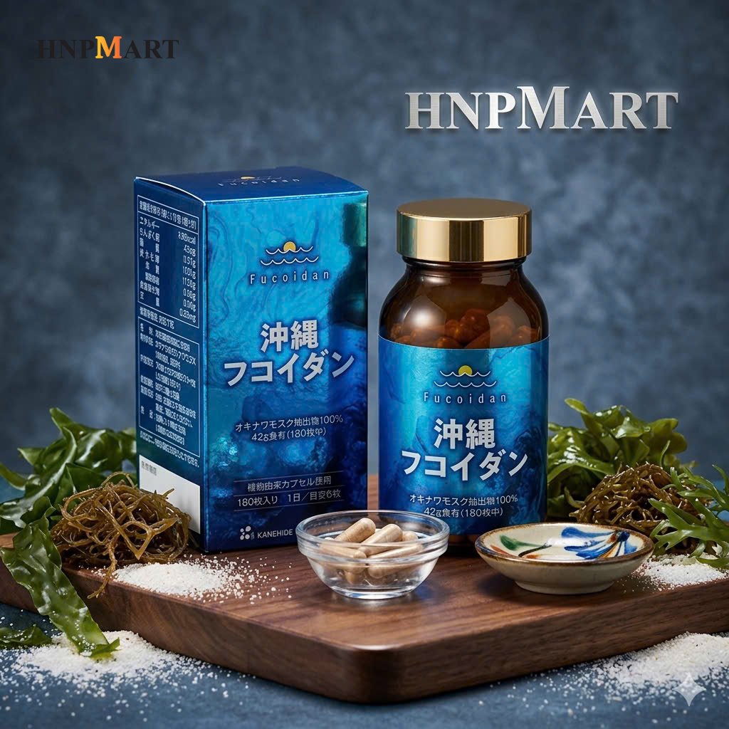Viên Uống Fucoidan Ngăn Ngừa & Hỗ Trợ Điều Trị Ung Thư Okinawa 180 Viên - Ảnh 3